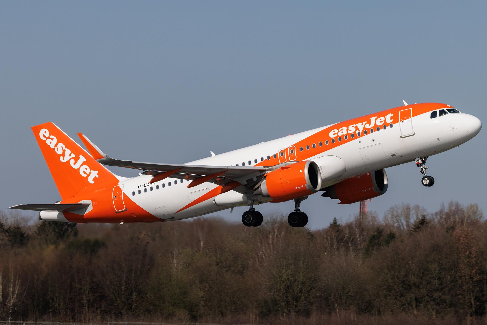 Hamburg Airport: easyJet (U2 / EZY) | Airbus A320-251N A20N | G-UZHK | MSN 08356
