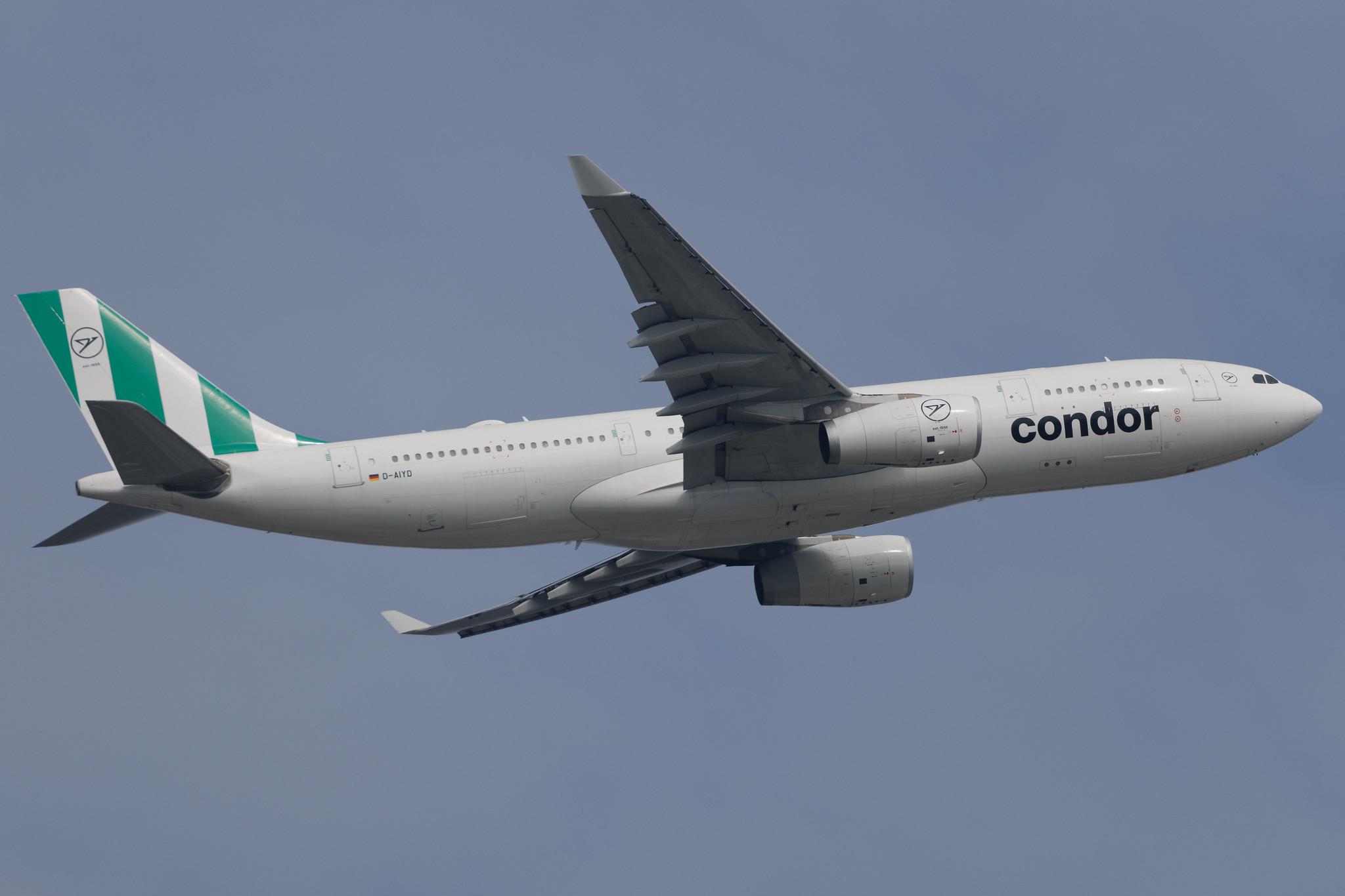 Frankfurt Airport: Condor (DE / CFG) | Airbus A330-243 A332 | D-AIYD | MSN 991