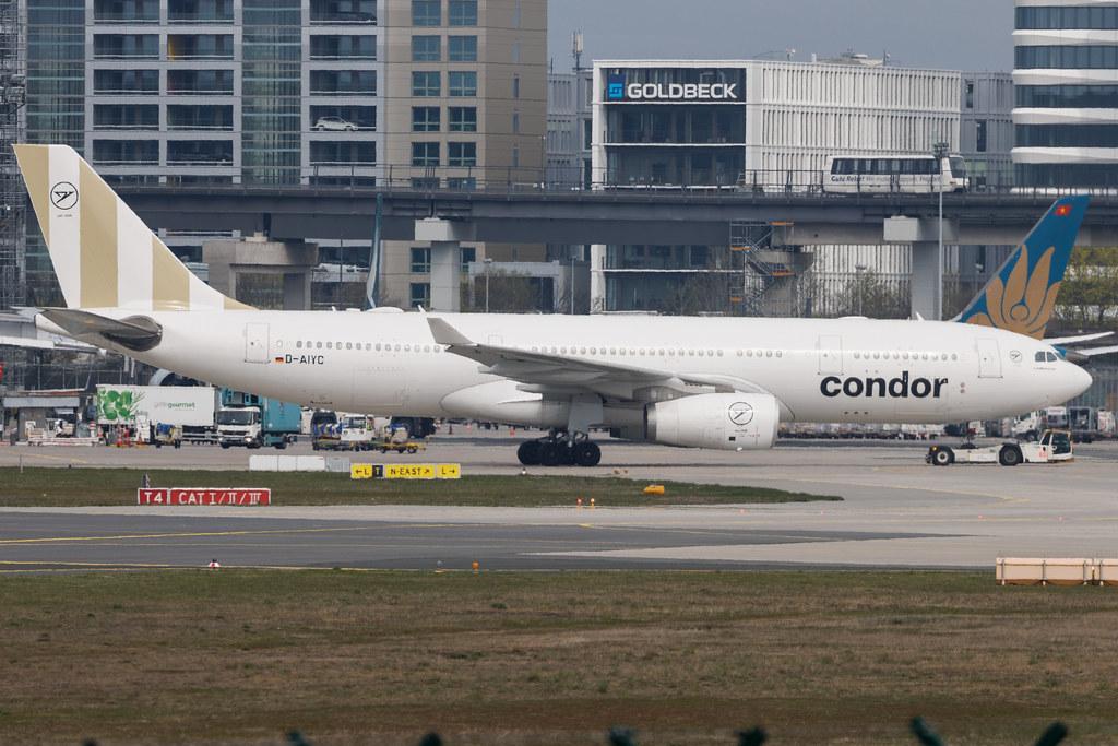 Frankfurt Airport: Condor (DE / CFG) | Airbus A330-243 A332 | D-AIYC | MSN 0975