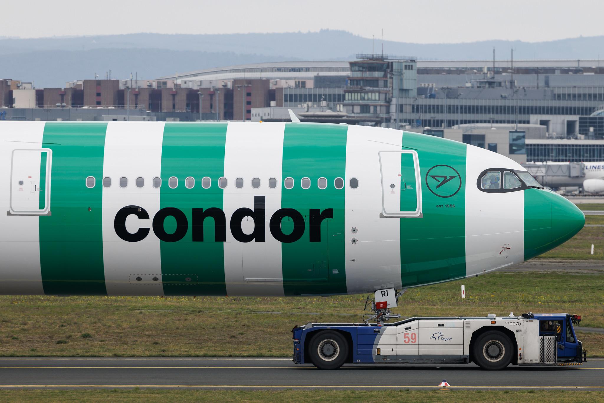 Frankfurt Airport: Condor (DE / CFG) | Airbus A330-941 A339 | D-ANRI | MSN 2026