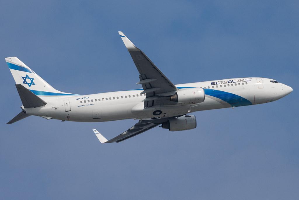 Frankfurt Airport: El Al (LY / ELY) |  Boeing 737-8Z9 B738 | 4X-EKU | MSN 33834