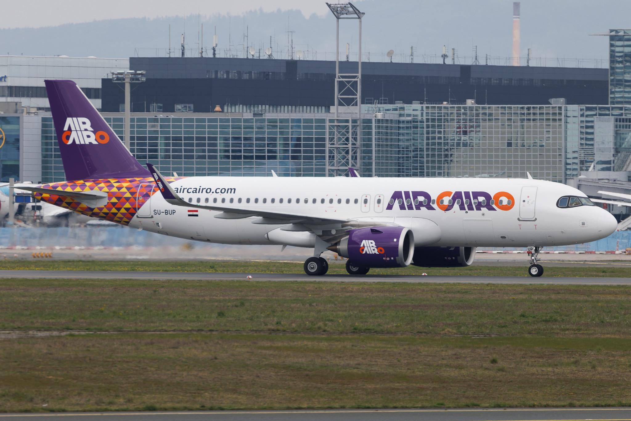 Frankfurt Airport: Air Cairo (SM / MSC) | Airbus A320-251N A20N | SU-BUP | MSN 11302