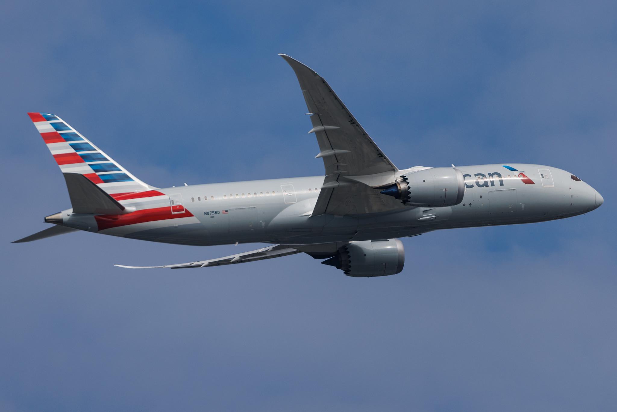 Frankfurt Airport: American Airlines (AA / AAL) | Boeing 787-8 Dreamliner B788 | N875BD | MSN 65995
