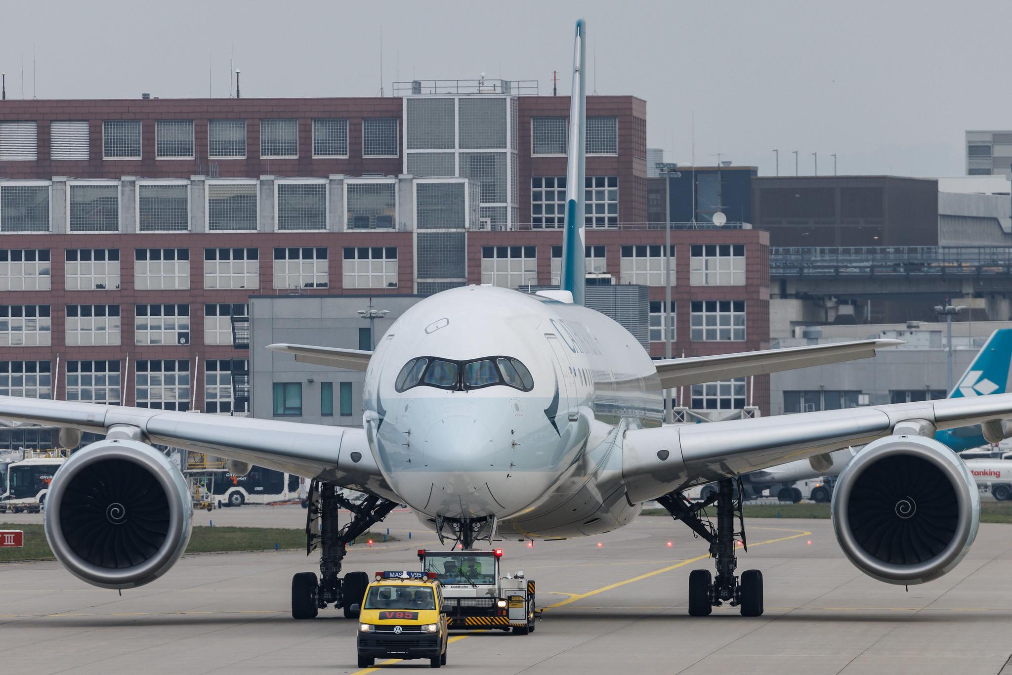 Frankfurt Airport: Cathay Pacific (CX / CPA) | Airbus A350-1041 A35K | B-LXH | MSN 258