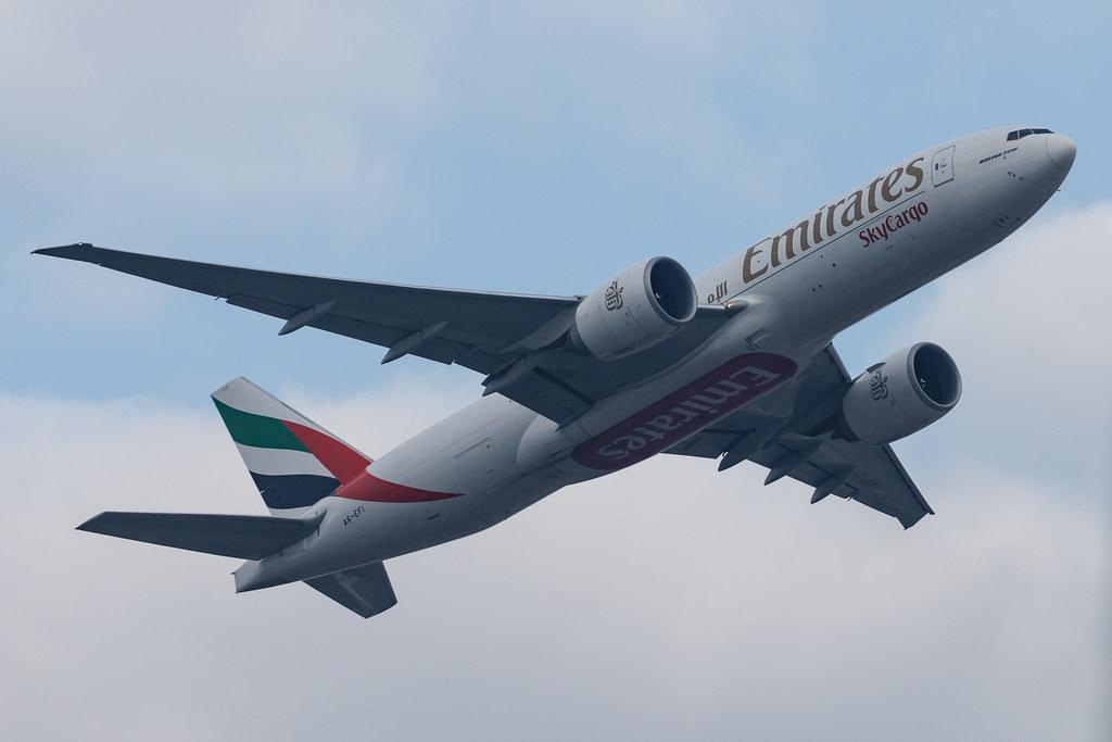 Frankfurt Airport: Emirates SkyCargo (EK / UAE) | Operator: Emirates | Boeing 777-F1H B77L | A6-EFI | MSN 35609