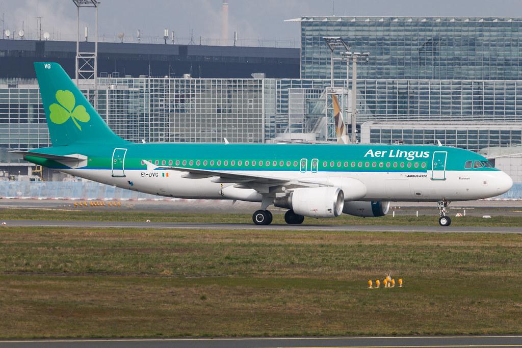 Frankfurt Airport: Aer Lingus (EI / EIN) | Airbus A320-214 A320 | EI-DVG | MSN 3318