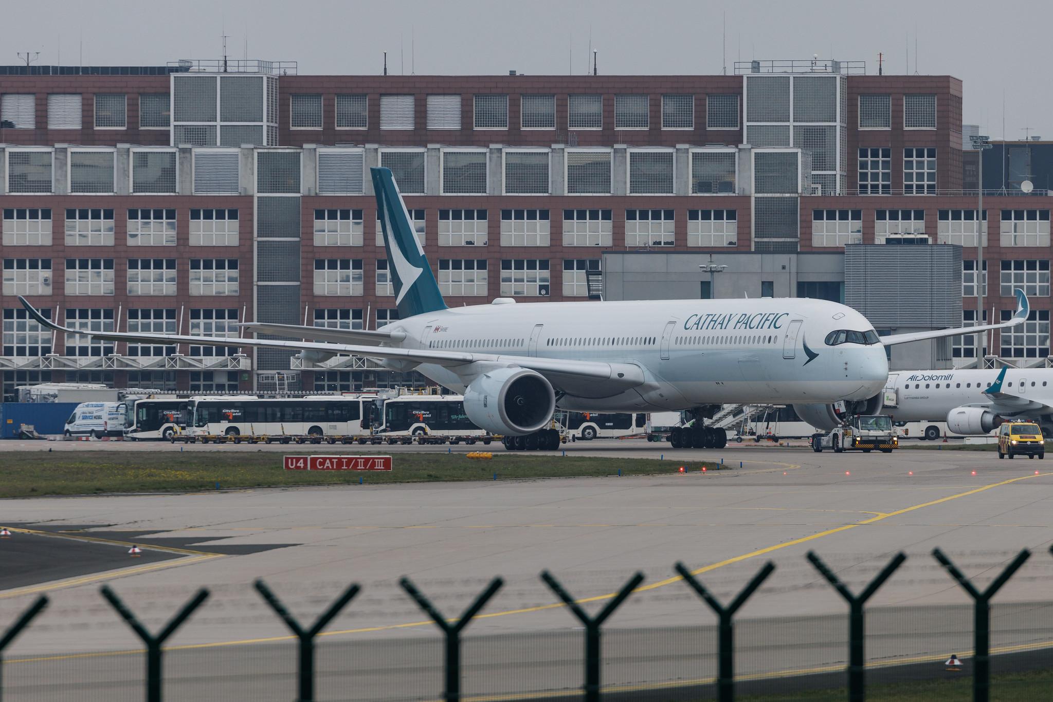 Frankfurt Airport: Cathay Pacific (CX / CPA) | Airbus A350-1041 A35K | B-LXH | MSN 258