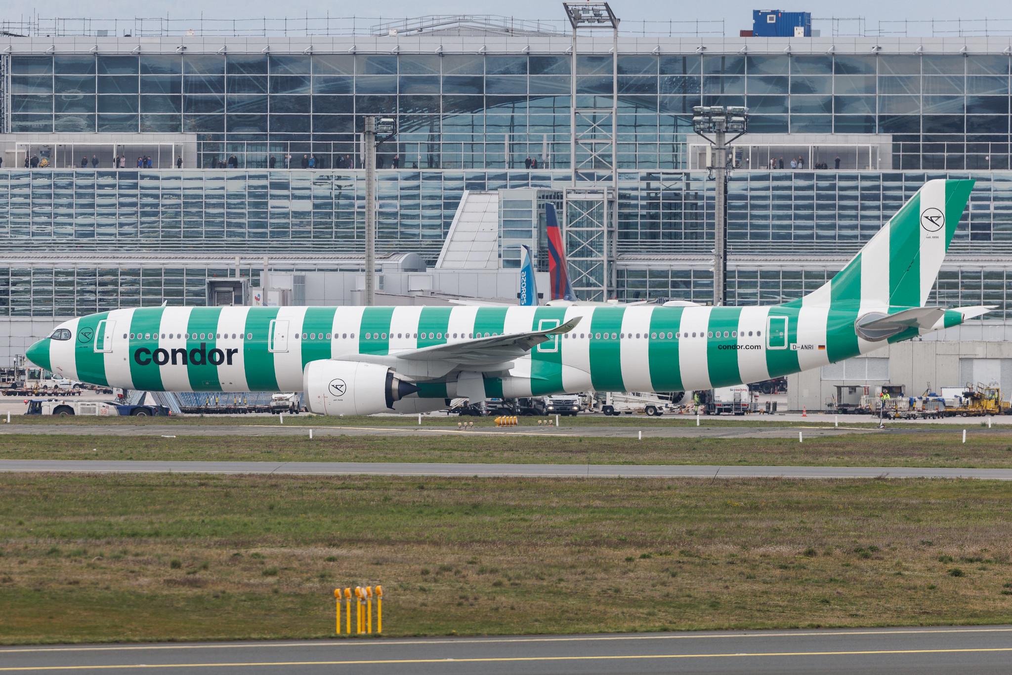 Frankfurt Airport: Condor (DE / CFG) | Airbus A330-941 A339 | D-ANRI | MSN 2026