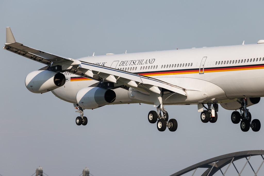 Hamburg Airport: German Air Force (/ GAF) | Airbus A340-313 A343 | 16+01 | MSN 274