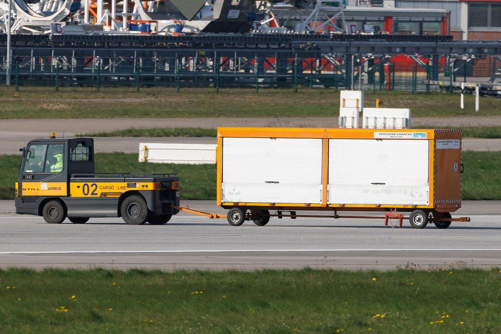 Hamburg Finkenwerder: Airbus 02 Cargo Line