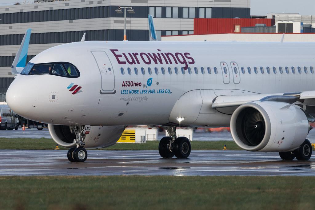 Hamburg Airport: Eurowings (EW / EWG) | Airbus A320-251N A20N | D-AENC | MSN 10826