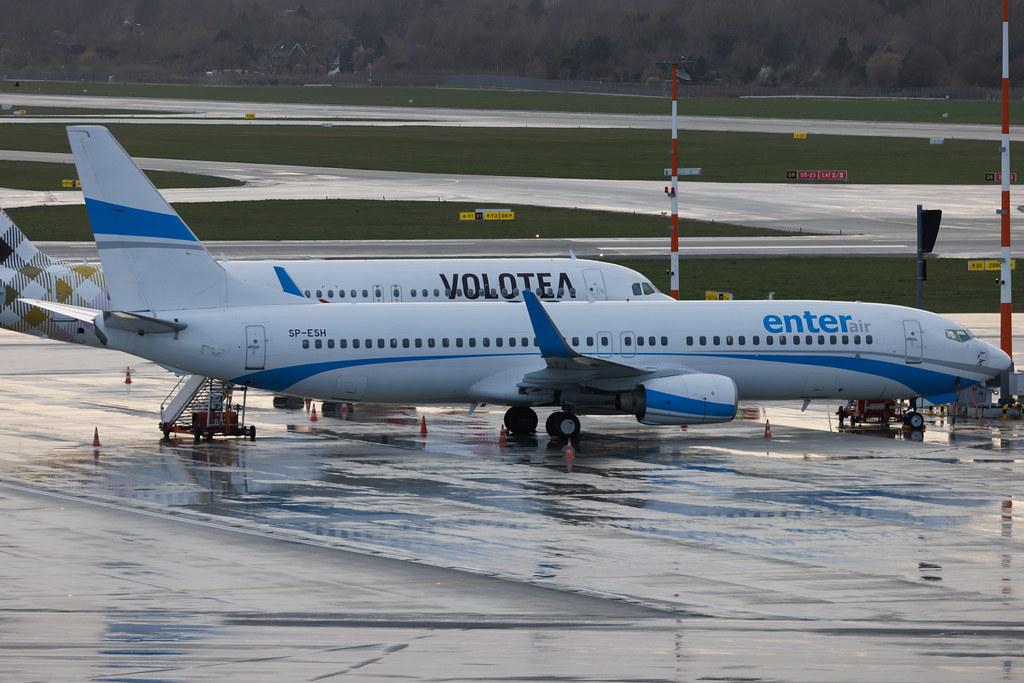 Hamburg Airport: Enter Air (E4 / ENT) | Boeing 737-81M B738 | SP-ESH | MSN 35287