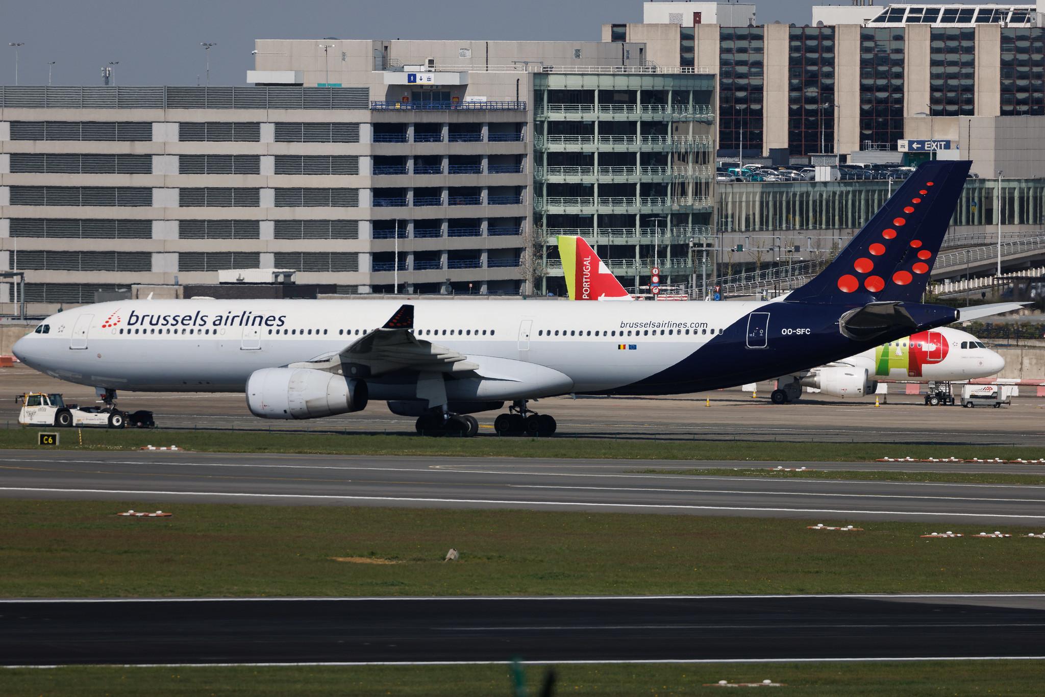 Brussels Airport: Brussels Airlines (SN / BEL) | Airbus A330-342 A333 | OO-SFC | MSN 0895