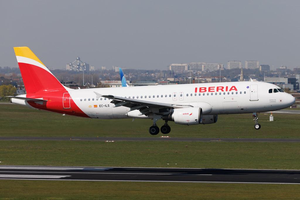Brussels Airport: Iberia (IB / IBE) | Livery: Puerto Rico Livery | Airbus A320-214 A320 | EC-ILS | MSN 1809