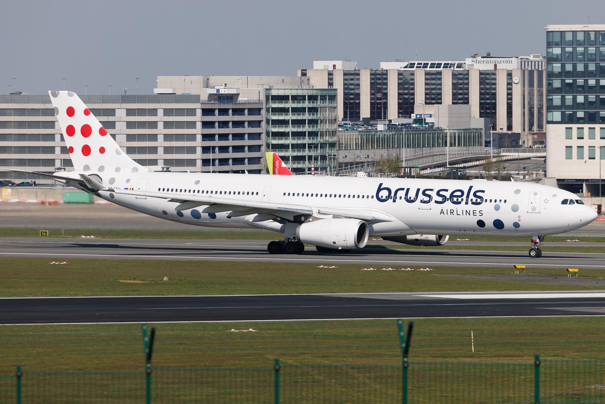 Brussels Airport: Brussels Airlines (SN / BEL) |  Airbus A330-343 A333 | OO-SFX | MSN 1085