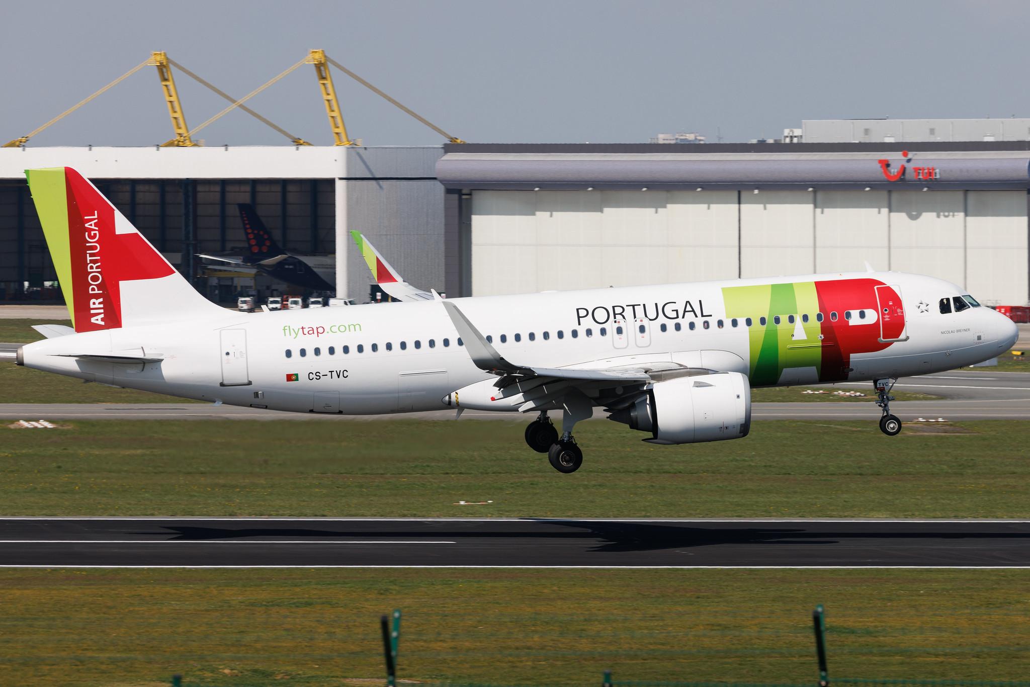 Brussels Airport: TAP Air Portugal (TP / TAP) | Airbus A320-251N A20N | CS-TVC | MSN 8831