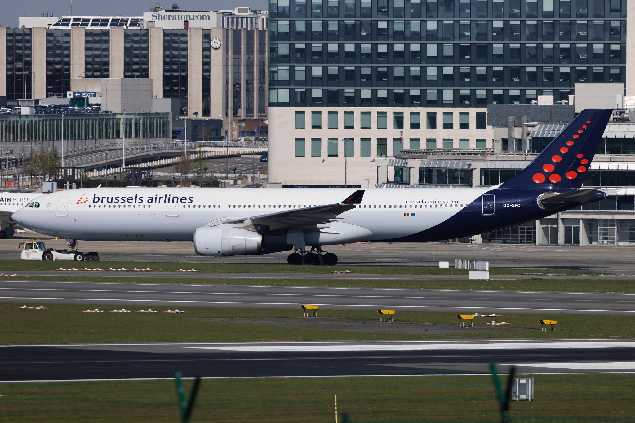 Brussels Airport: Brussels Airlines (SN / BEL) | Airbus A330-342 A333 | OO-SFC | MSN 0895