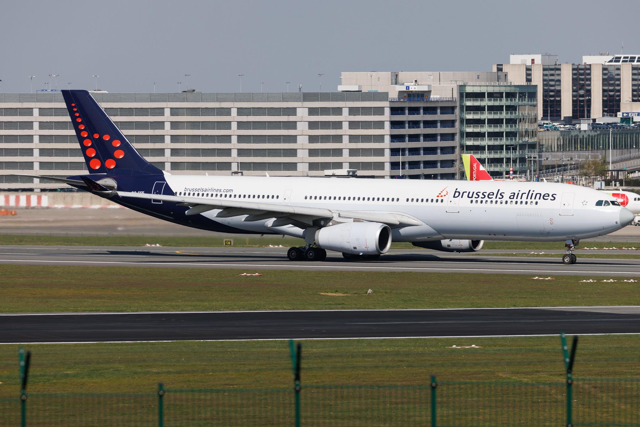 Brussels Airport: Brussels Airlines (SN / BEL) | Airbus A330-343 A333 | OO-SFE | MSN 1010