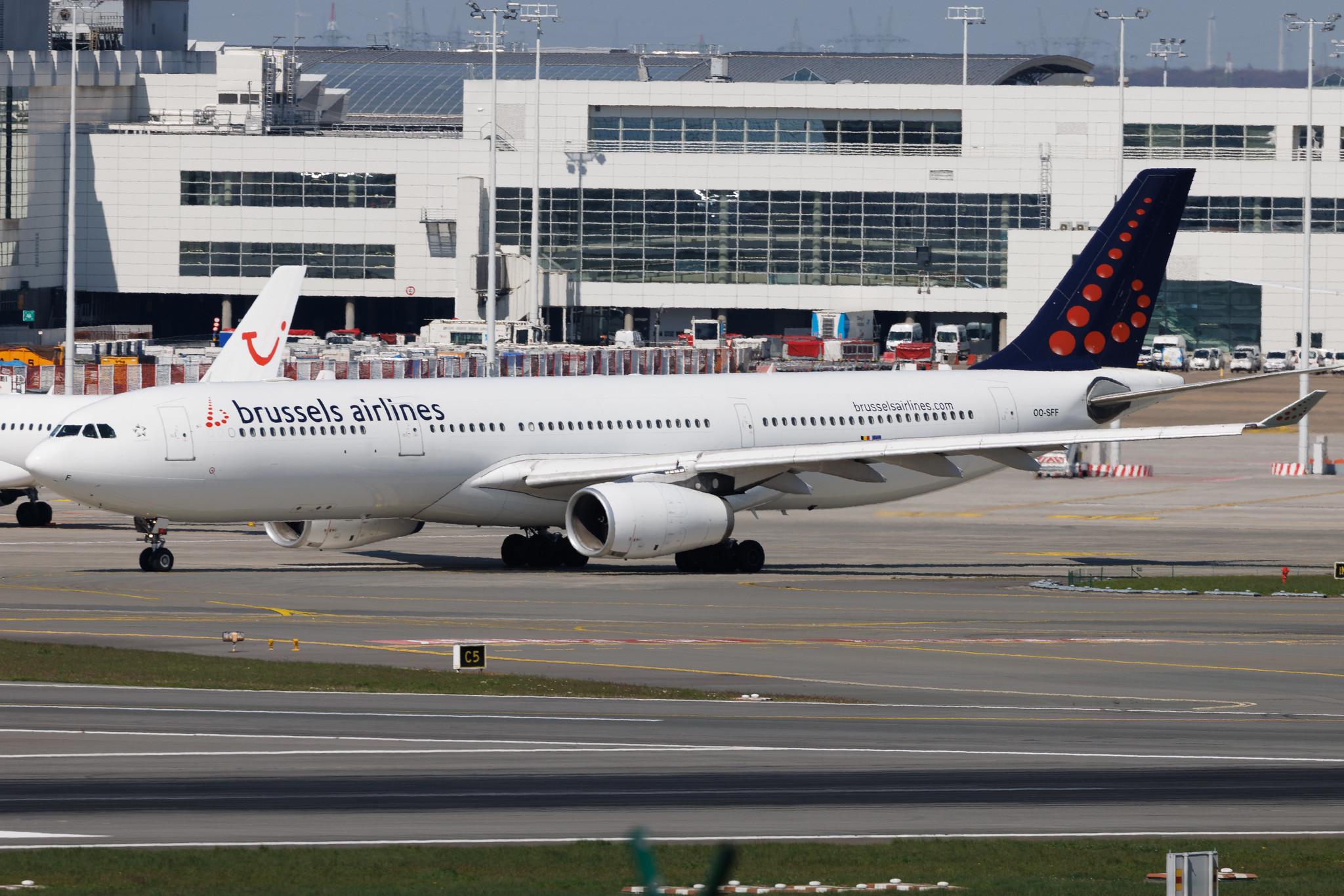 Brussels Airport: Brussels Airlines (SN / BEL) | Airbus A330-342 A333 | OO-SFF | MSN 1132
