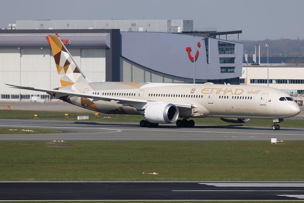 Brussels Airport: Etihad Airways (EY / ETD) | Boeing 787-9 Dreamliner B789 | A6-BLP | MSN 39662