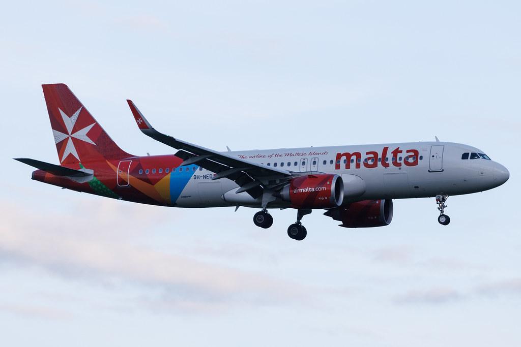 Brussels Airport: Air Malta (KM / AMC) |  Airbus A320-251N A20N | 9H-NED | MSN 10106