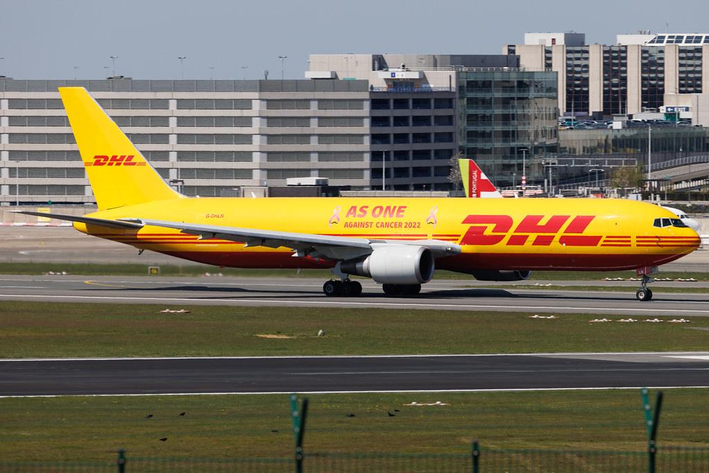 Brussels Airport: DHL (D0 / DHK) | Boeing 767-3Q8(ER)(BDSF) B763 | G-DHLN | MSN 27686