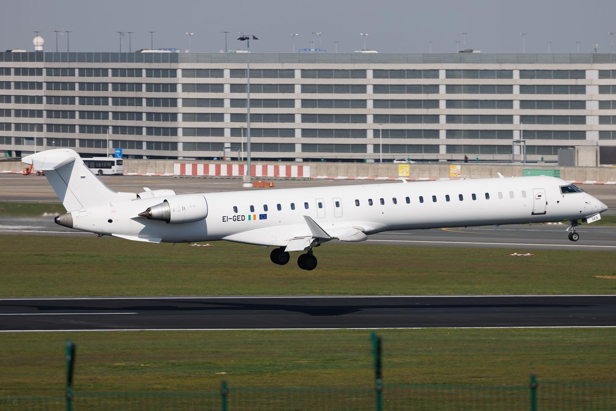 Brussels Airport: CityJet (WX / BCY) | Operator: Cityjet | Mitsubishi CRJ-900LR CRJ9 | EI-GED | MSN 15240
