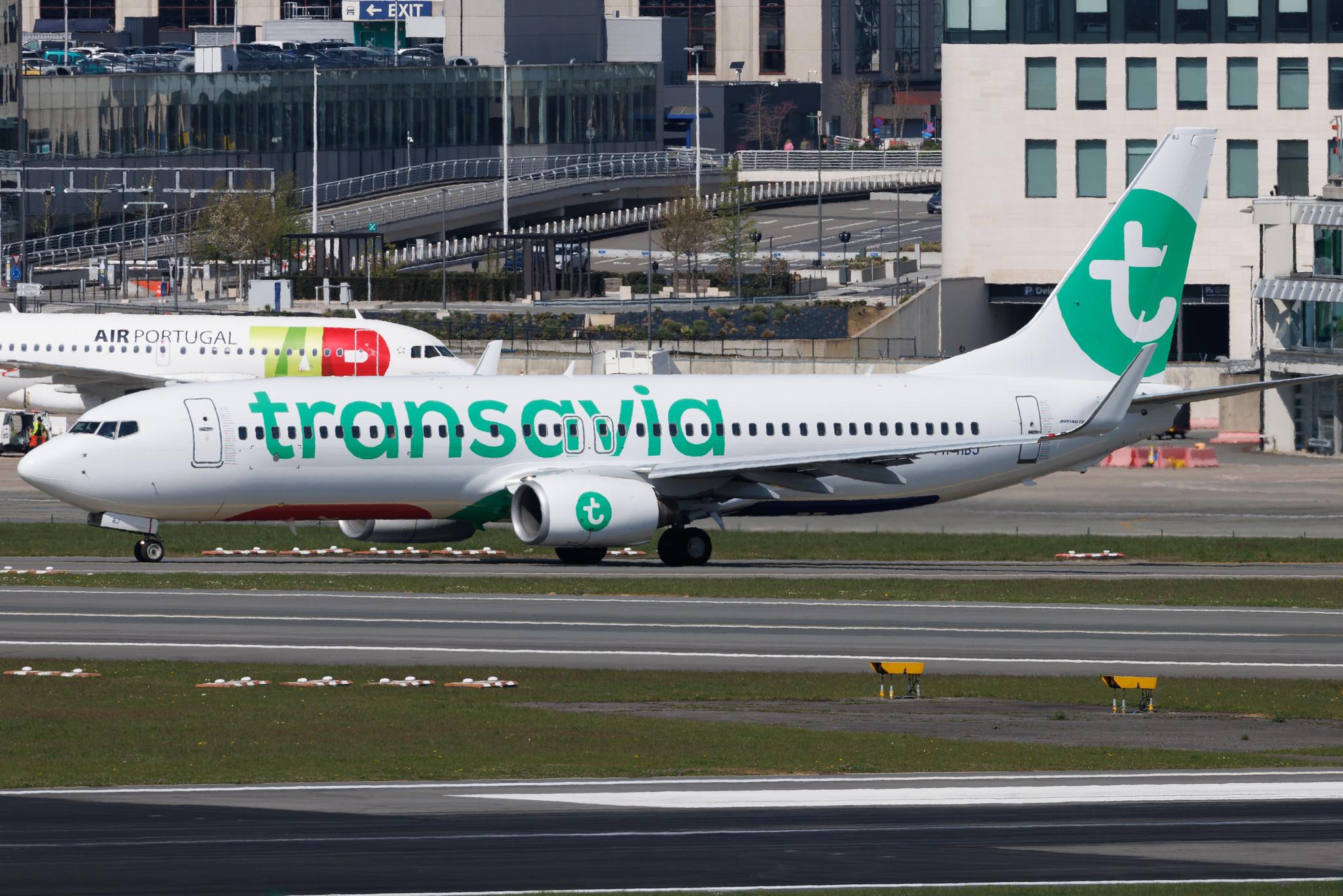Brussels Airport: Transavia (HV / TRA) | Boeing 737-82R B738 | PH-HBJ | MSN 40696