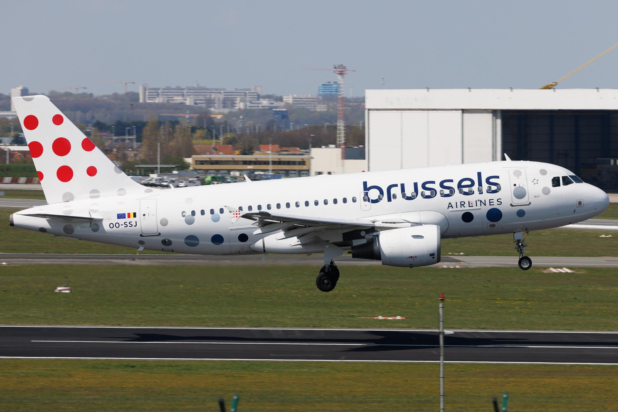 Brussels Airport: Brussels Airlines (SN / BEL) | Airbus A319-111 A319 | OO-SSJ | MSN 1759