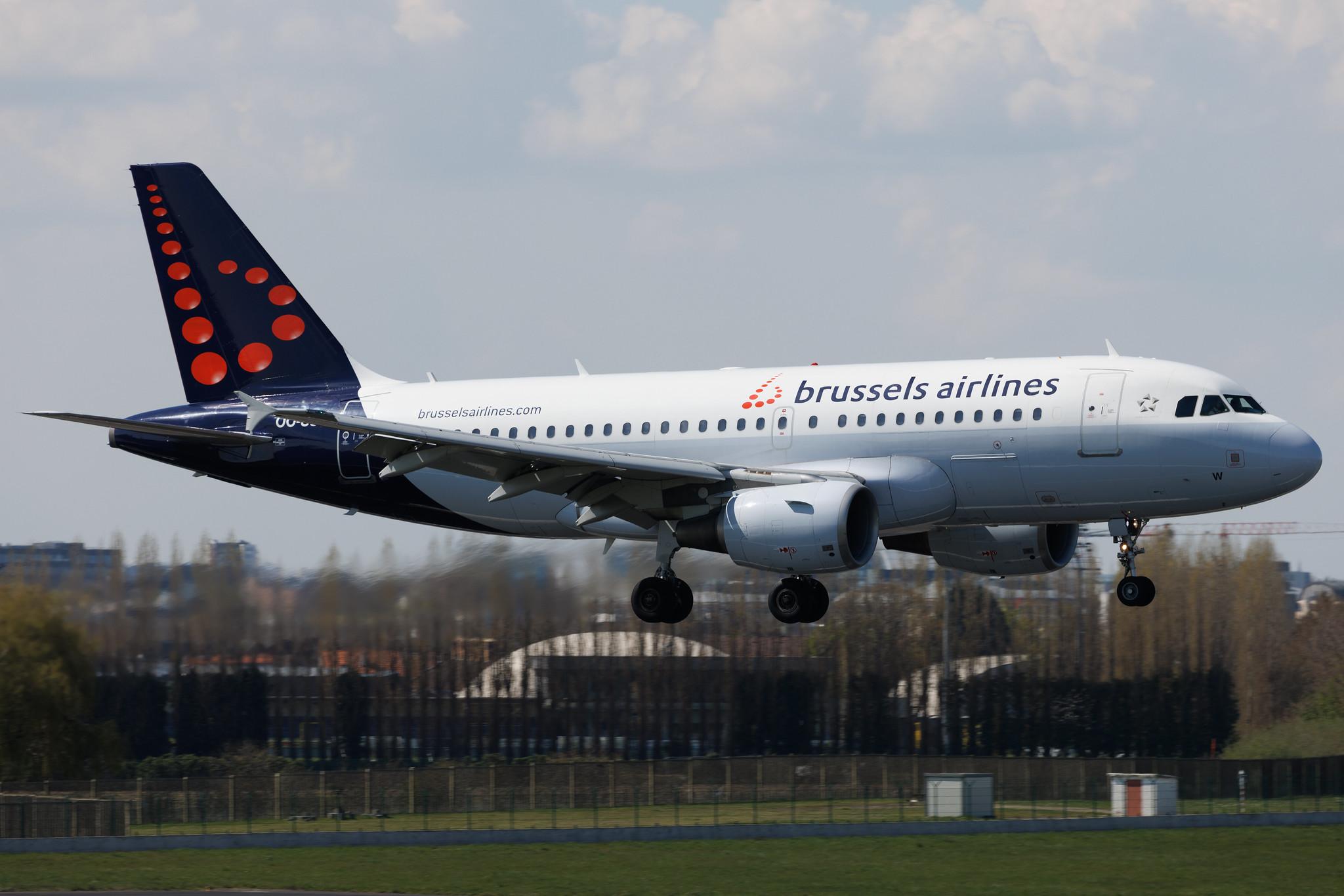 Brussels Airport: Brussels Airlines (SN / BEL) | Airbus A319-111 A319 | OO-SSW | MSN 3255