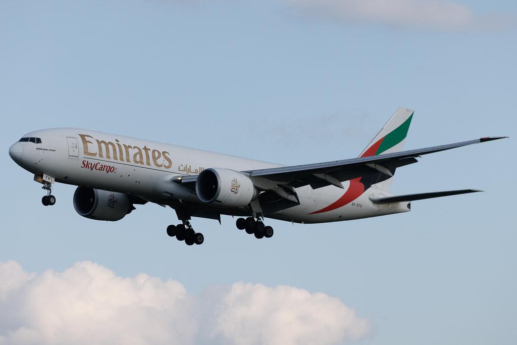 Brussels Airport: Emirates SkyCargo (EK / UAE) | Operator: Emirates | Boeing 777-F1H B77L | A6-EFH | MSN 35608