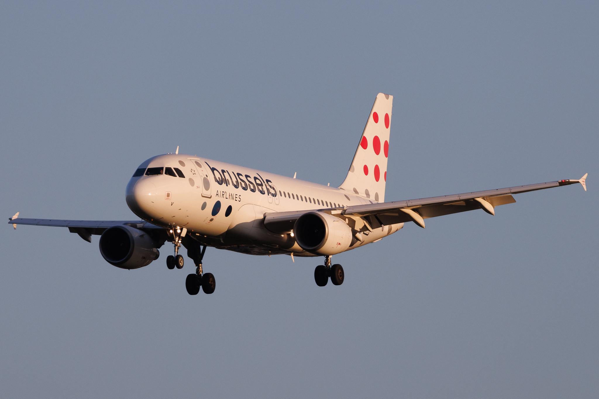 Brussels Airport: Brussels Airlines (SN / BEL) | Airbus A319-111 A319 | OO-SSV | MSN 2196