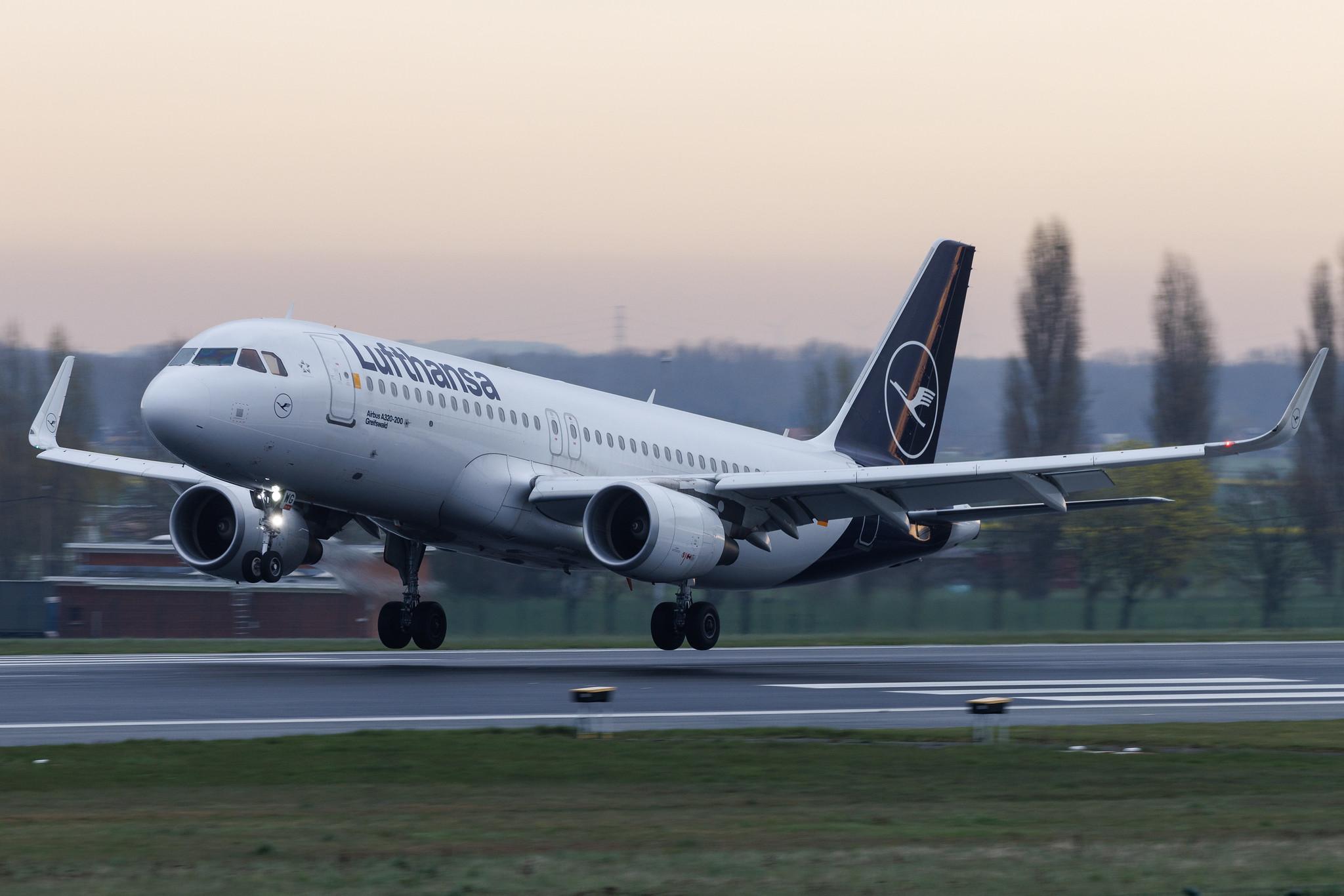 Brussels Airport: Lufthansa (LH / DLH) | Airbus A320-214 A320 | D-AIWG | MSN 8902