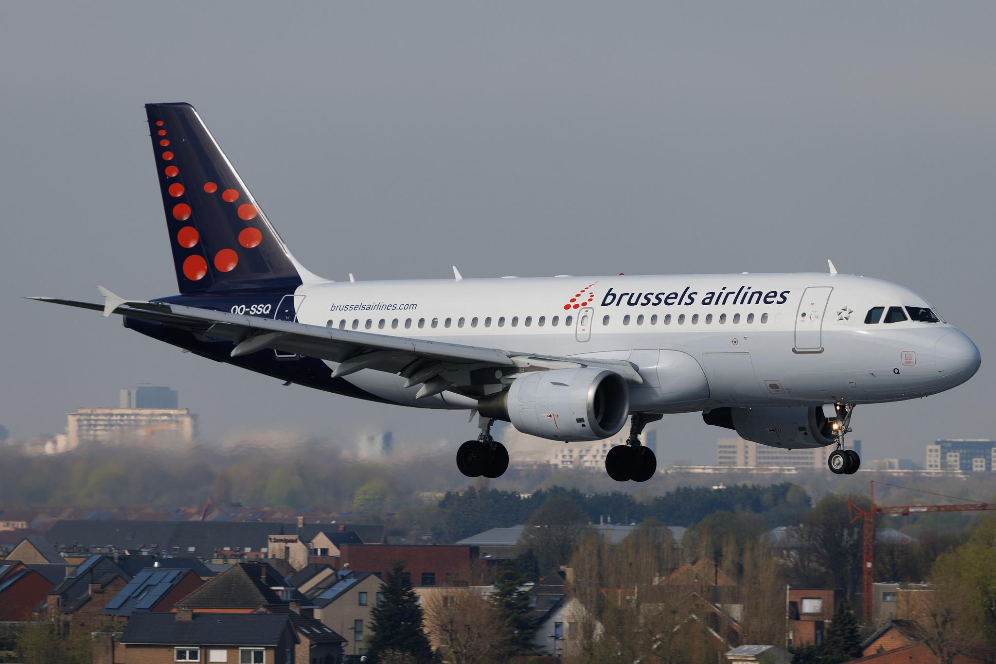 Brussels Airport: Brussels Airlines (SN / BEL) | Airbus A319-112 A319 | OO-SSQ | MSN 3790