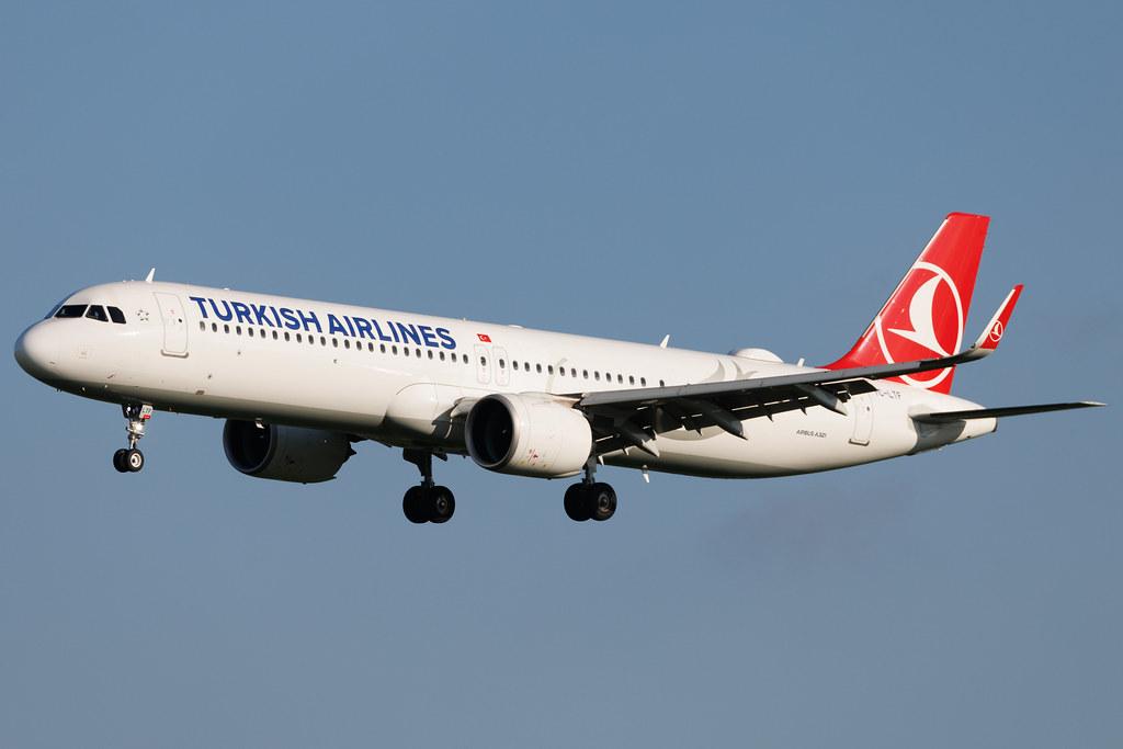 Brussels Airport: Turkish Airlines (TK / THY) | Airbus A321-271NX A21N | TC-LTF | MSN 10346