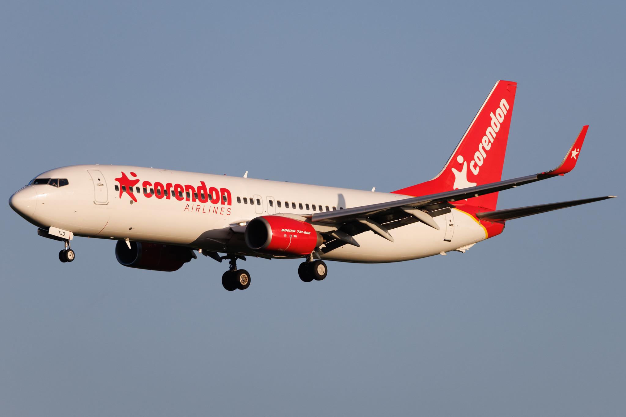 Brussels Airport: Corendon Airlines (XC / CAI) | Operator: Corendon Airlines Europe | Boeing 737-84P B738 | 9H-TJD | MSN 35077