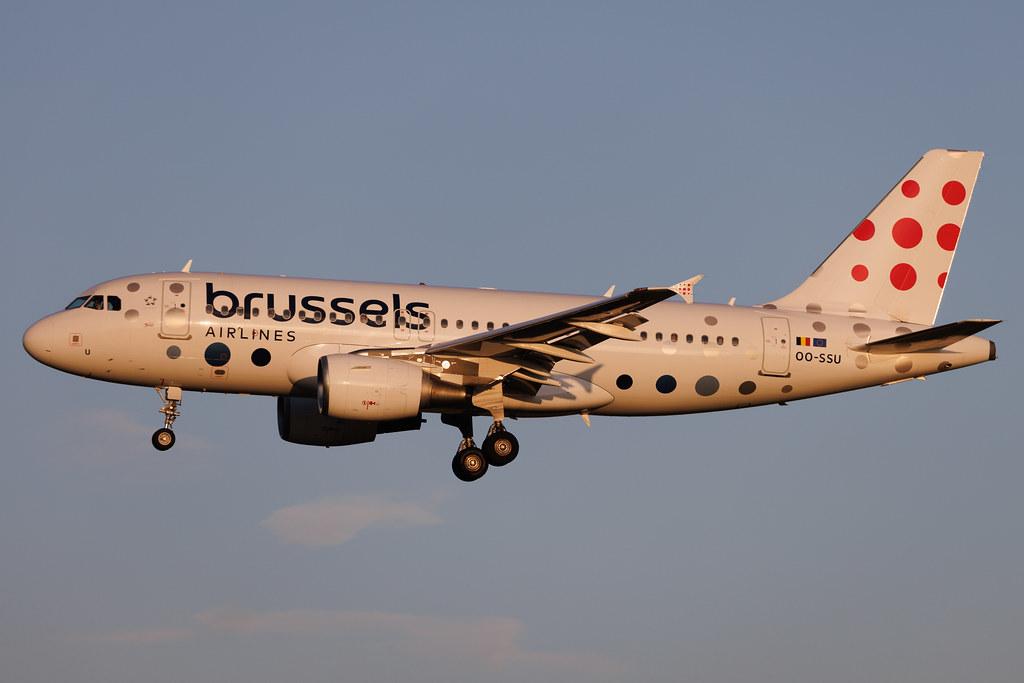 Brussels Airport: Brussels Airlines (SN / BEL) | Airbus A319-111 A319 | OO-SSU | MSN 2230