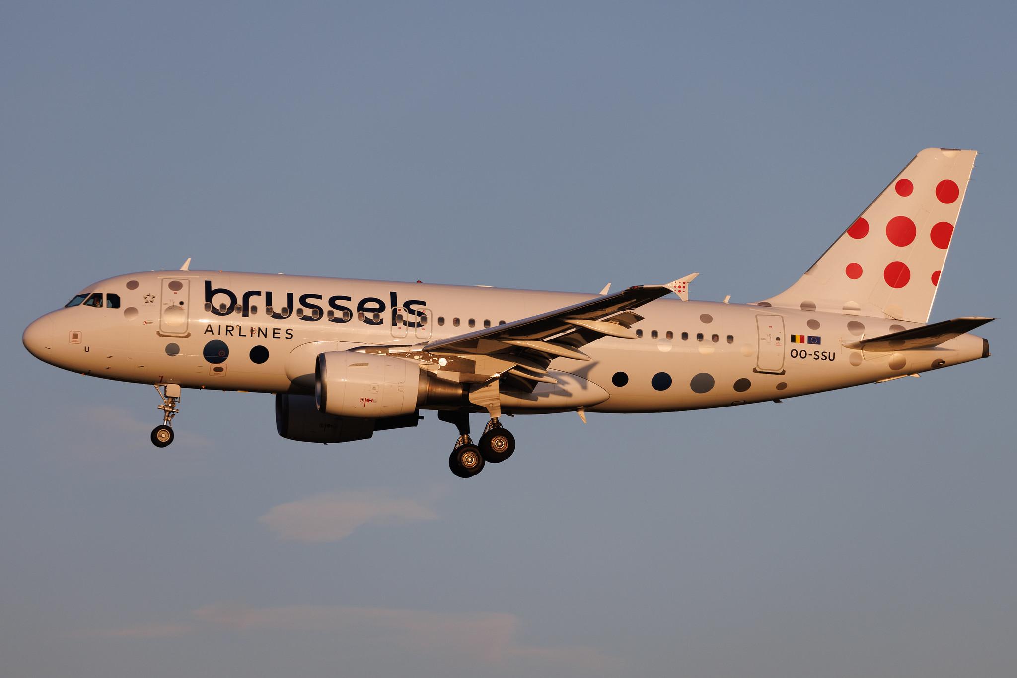 Brussels Airport: Brussels Airlines (SN / BEL) | Airbus A319-111 A319 | OO-SSU | MSN 2230