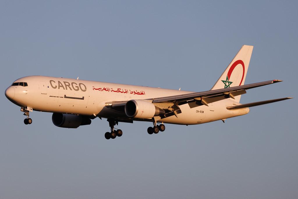 Brussels Airport: Royal Air Maroc Cargo (AT / RAM) | Operator: Royal Air Maroc | Boeing 767-343(ER)(BCF) B763 | CN-ROW | MSN 30008