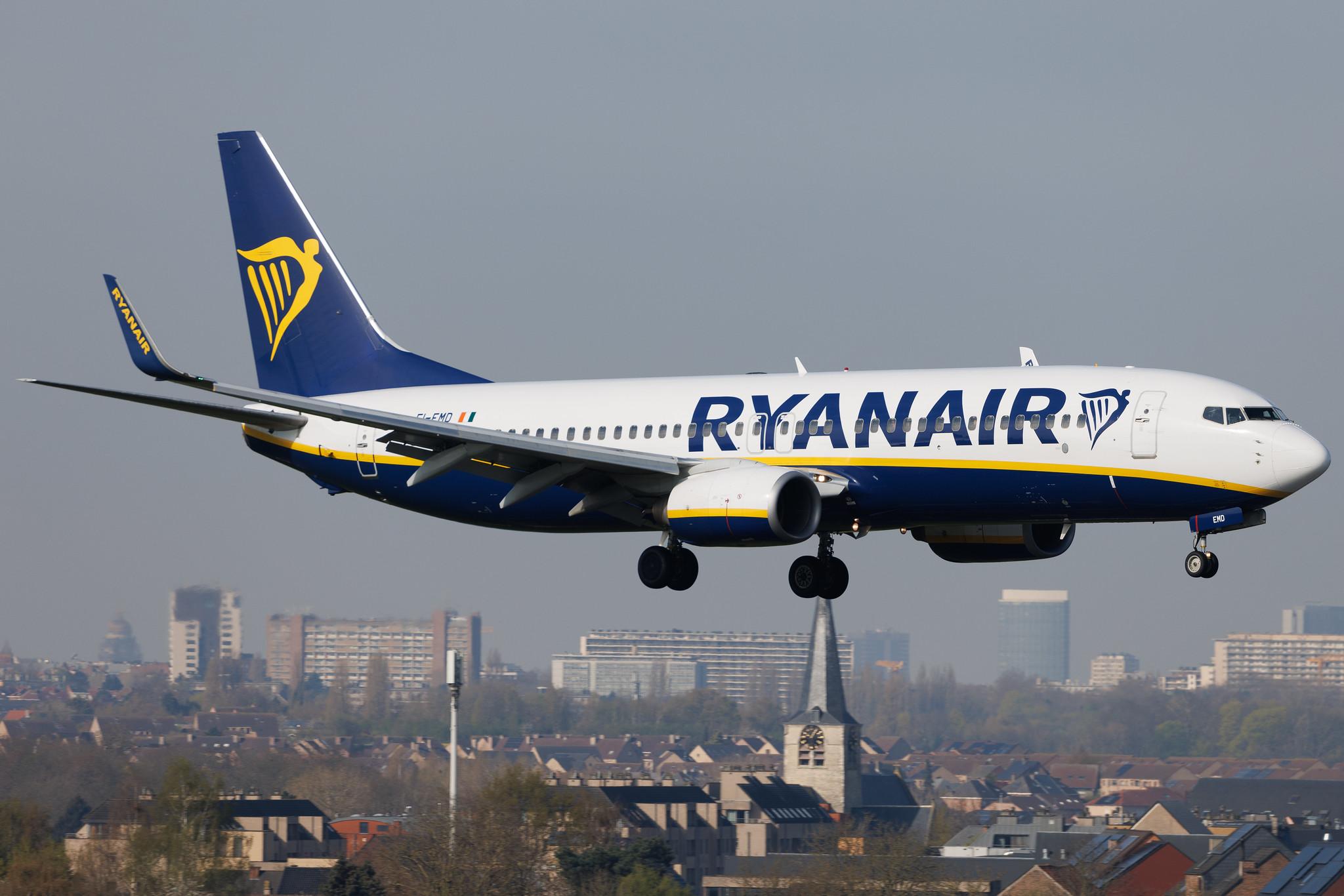 Brussels Airport: Ryanair (FR / RYR) | Boeing 737-8AS B738 | EI-EMD | MSN 38509