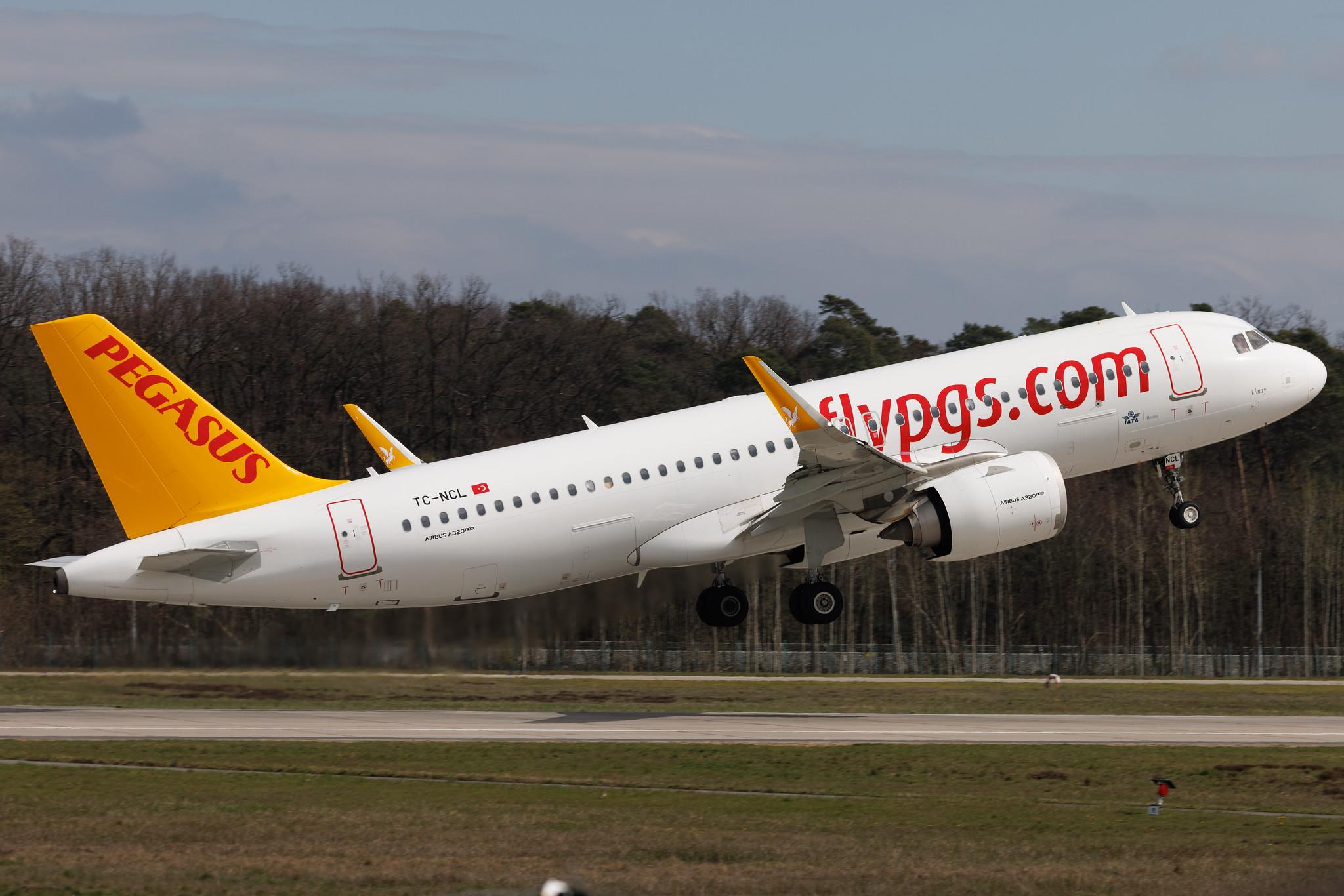 Frankfurt Airport: Pegasus (PC / PGT) | Operator: Pegasus Airlines | Airbus A320-251N A20N | TC-NCL | MSN 09411