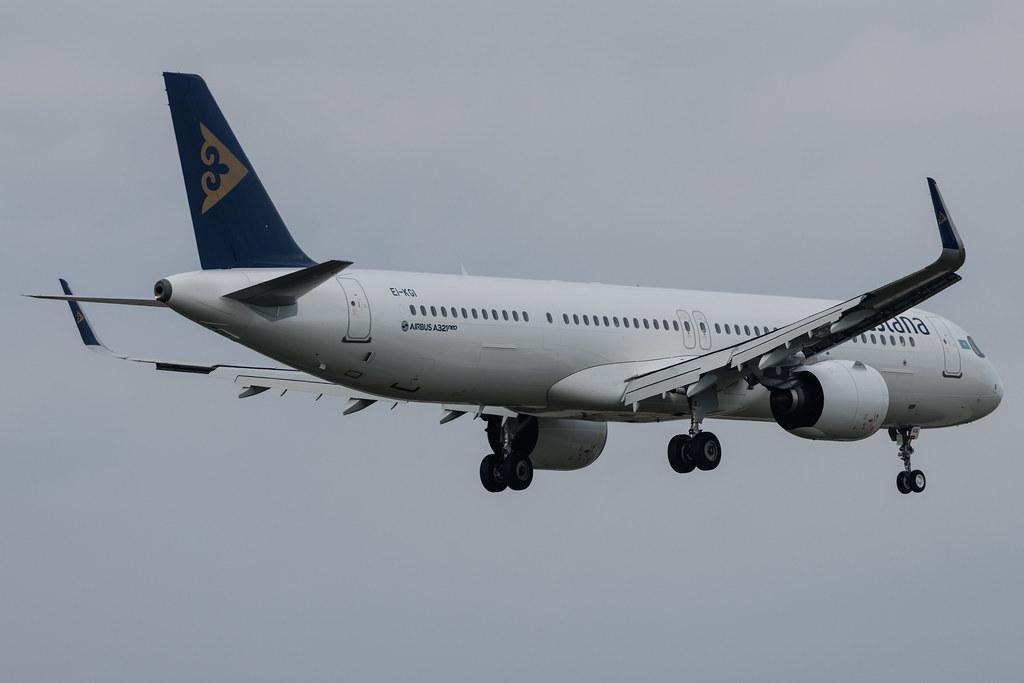 Frankfurt Airport: Air Astana (KC / KZR) |  Airbus A321-271NX A21N | EI-KGI | MSN 10902