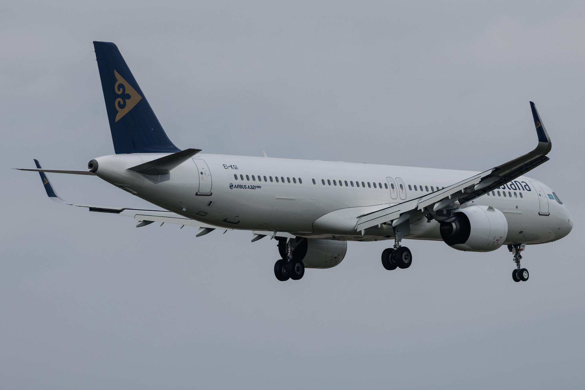 Frankfurt Airport: Air Astana (KC / KZR) |  Airbus A321-271NX A21N | EI-KGI | MSN 10902