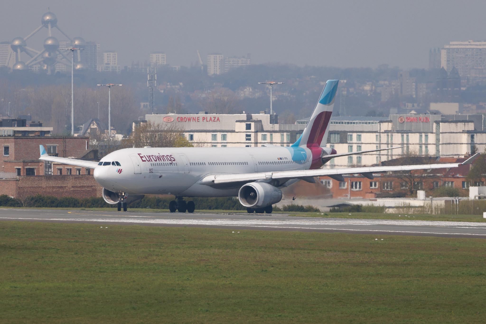 Brussels Airport: Brussels Airlines (SN / BEL) | Airbus A330-342 A333 | OO-SFB | MSN 0915
