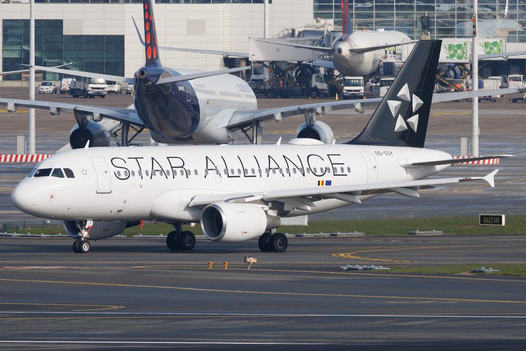 Brussels Airport: Brussels Airlines (SN / BEL) | Livery: Star Alliance Livery | Airbus A319-112 A319 | OO-SSY | MSN 2494