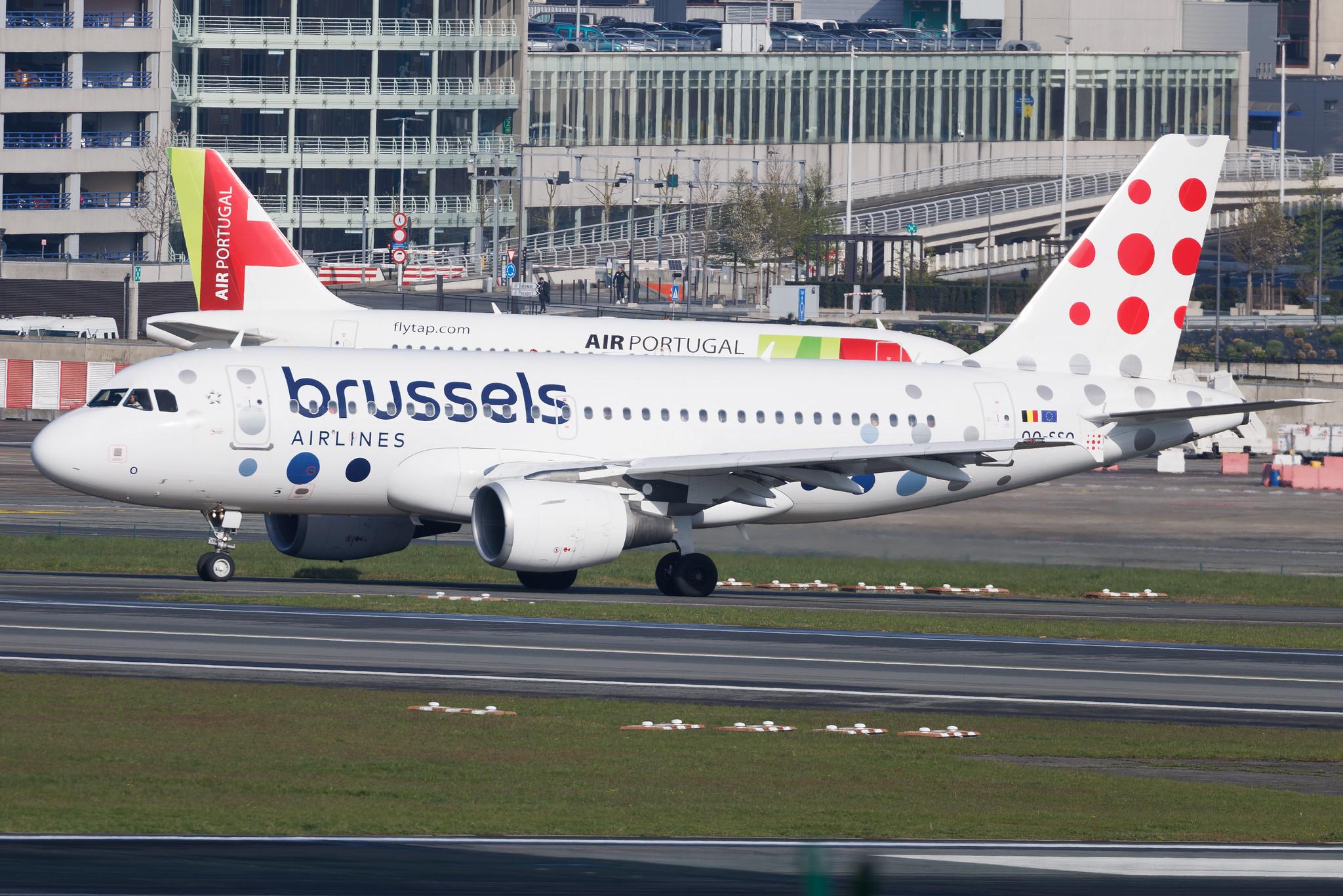 Brussels Airport: Brussels Airlines (SN / BEL) | Airbus A319-111 A319 | OO-SSO | MSN 2287