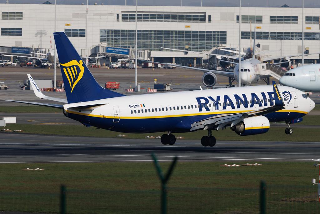Brussels Airport: Ryanair (FR / RYR) | Boeing 737-8AS B738 | EI-EMD | MSN 38509