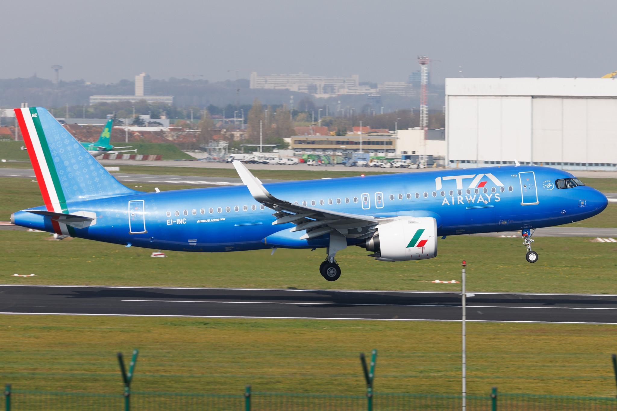 Brussels Airport: ITA Airways (AZ / ITY) | Airbus A320-272N A20N | EI-INC | MSN 11288