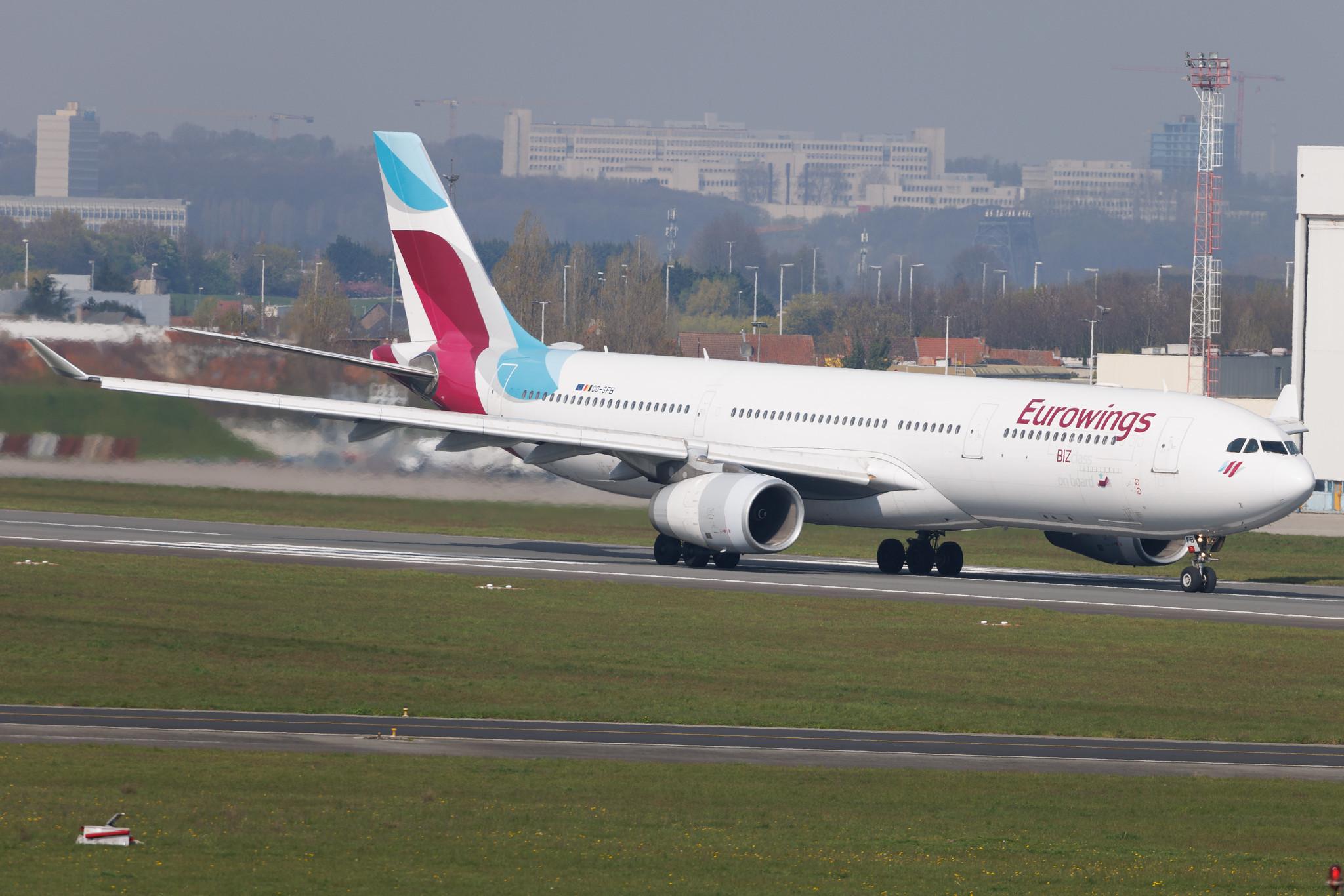 Brussels Airport: Brussels Airlines (SN / BEL) | Airbus A330-342 A333 | OO-SFB | MSN 0915