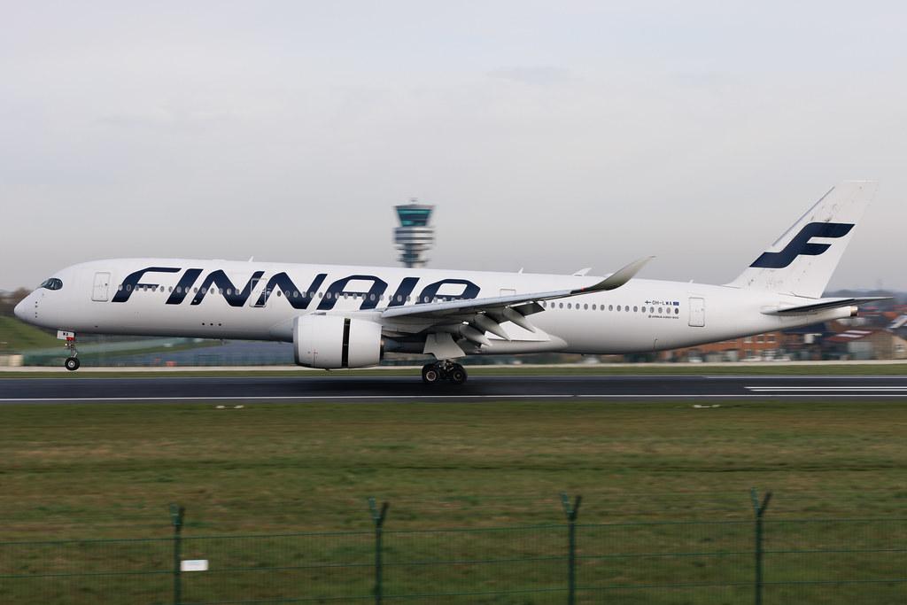 Brussels Airport: Finnair (AY / FIN) | Airbus A350-941 A359 | OH-LWA | MSN 018
